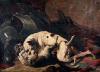 Alfred de Dreux   1810-1860    Chien attaquant un chat