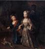 Antoine Pesne   1683-1757     Frederik de Grote en Wilhelmine  Envoi de Mme Claude Rufin