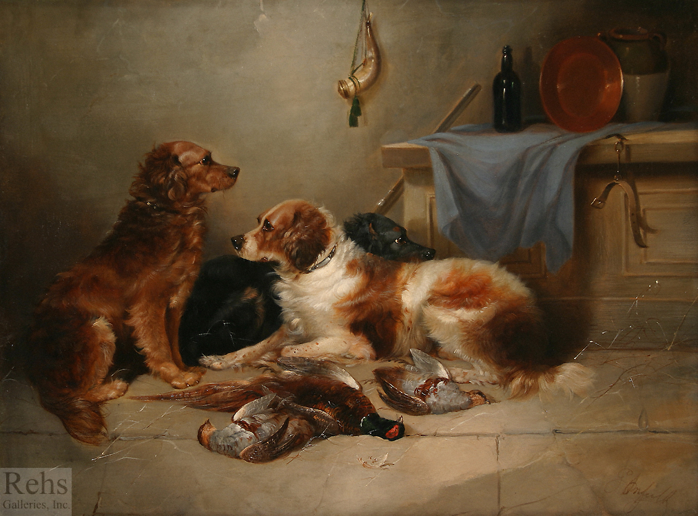 George Armfield after the hunt
