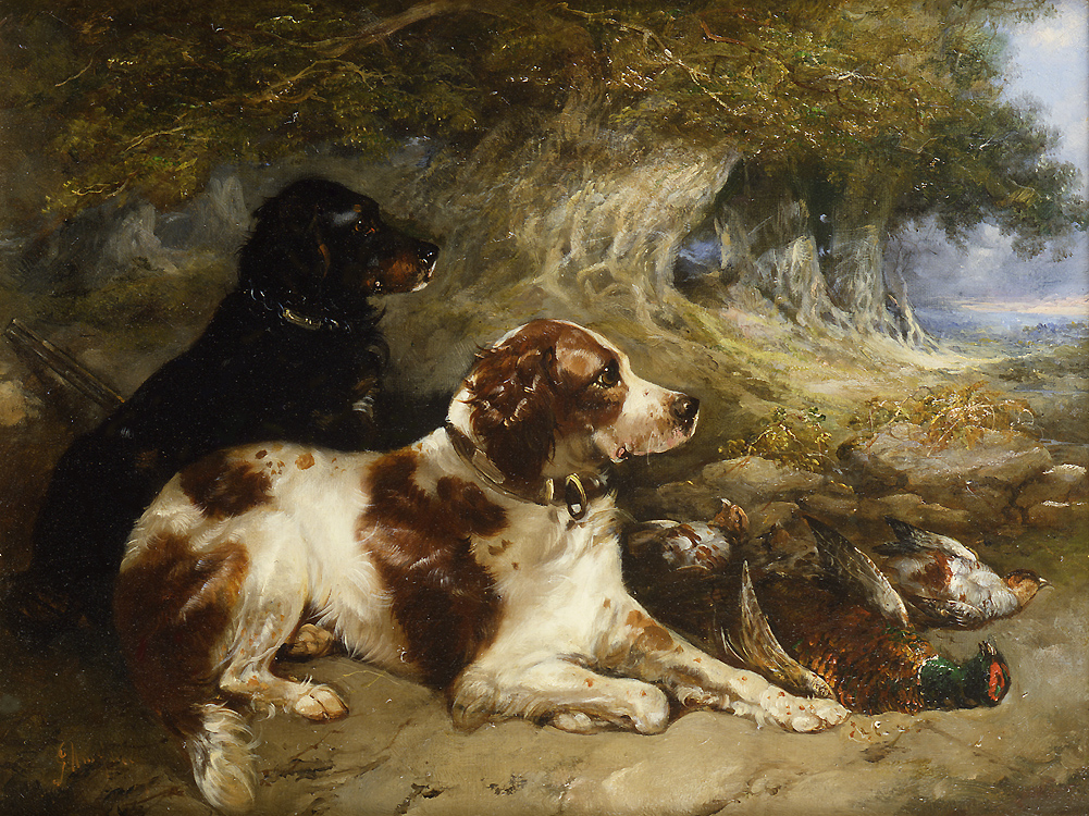 George Armfield  gundogs with game