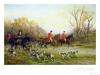 Heywood Hardy the start of the hunt