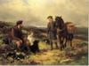 James Hardy jr the end of the day with english and gordon setters 1881