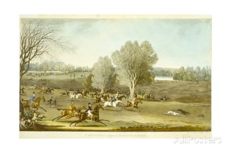 James pollard coursing a view of hatfield park