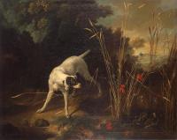 Jean-Baptiste Oudry braque arrêtant une perdrix