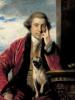 Joshua  Reynolds    1723-1792    Carlin anglais oreilles coupées