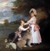 Joshua Reynolds     The marquis of Granby and lady Elizabeth Manners as children    1780