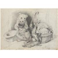 Sir edwin henry landseer a begging terrier