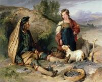 The stone breaker and his daughter sir edwin landseer