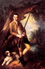 Thomas Gainsborough    William Poyntz of Midgham and his dog Amber   1762